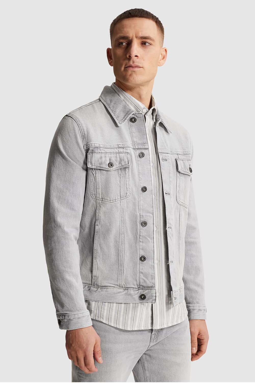 Cast Iron Spijkerjas  Grijs