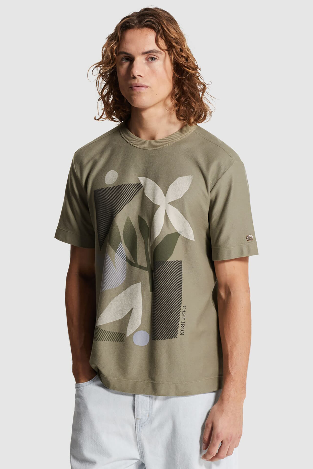 Cast Iron T-shirt Groen