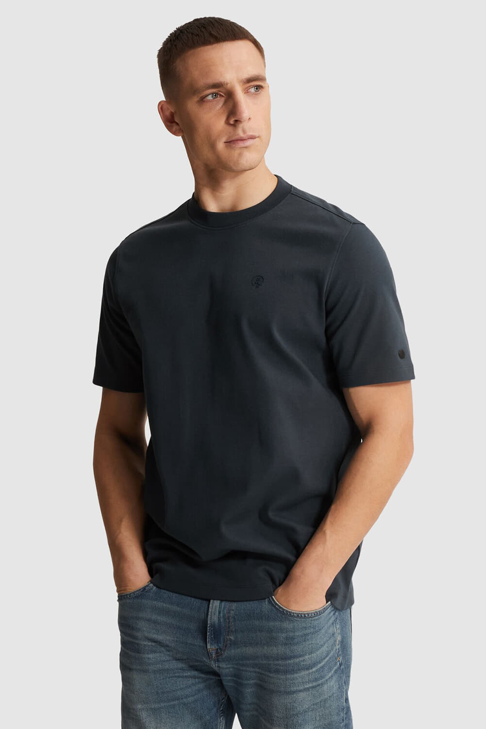 Cast Iron T-shirt Blauw