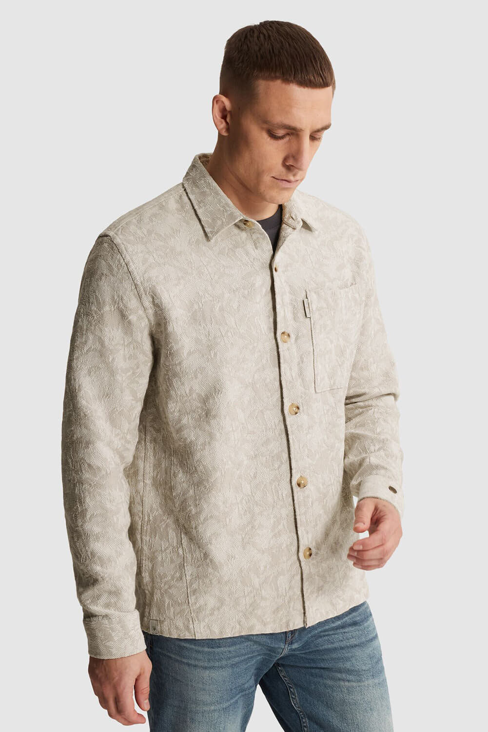 Cast Iron Overhemd  Crème