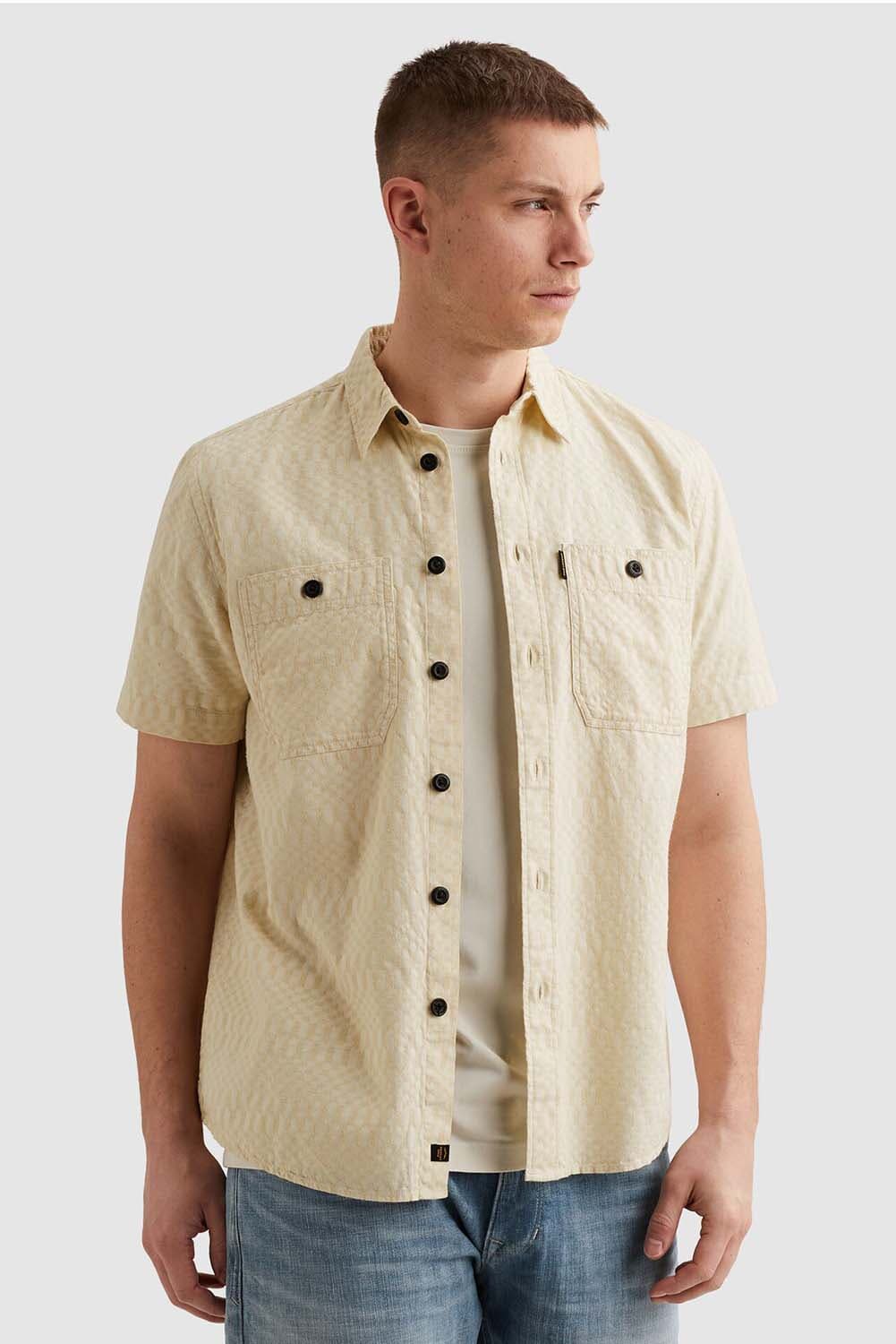 Pme Legend Overhemd Beige