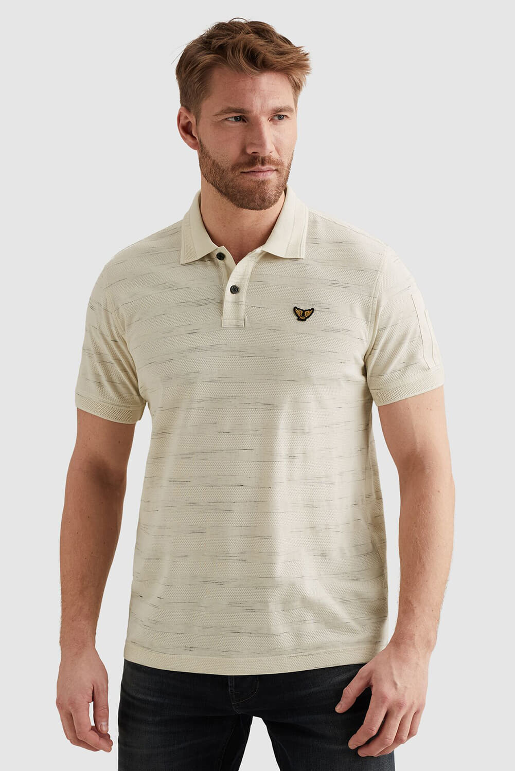 Pme Legend Polo Ìnjected Popcorn Beige