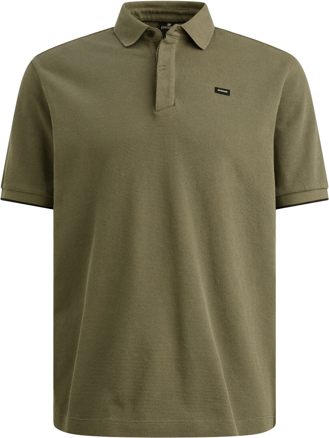 Vanguard Polo four tuck pique Groen