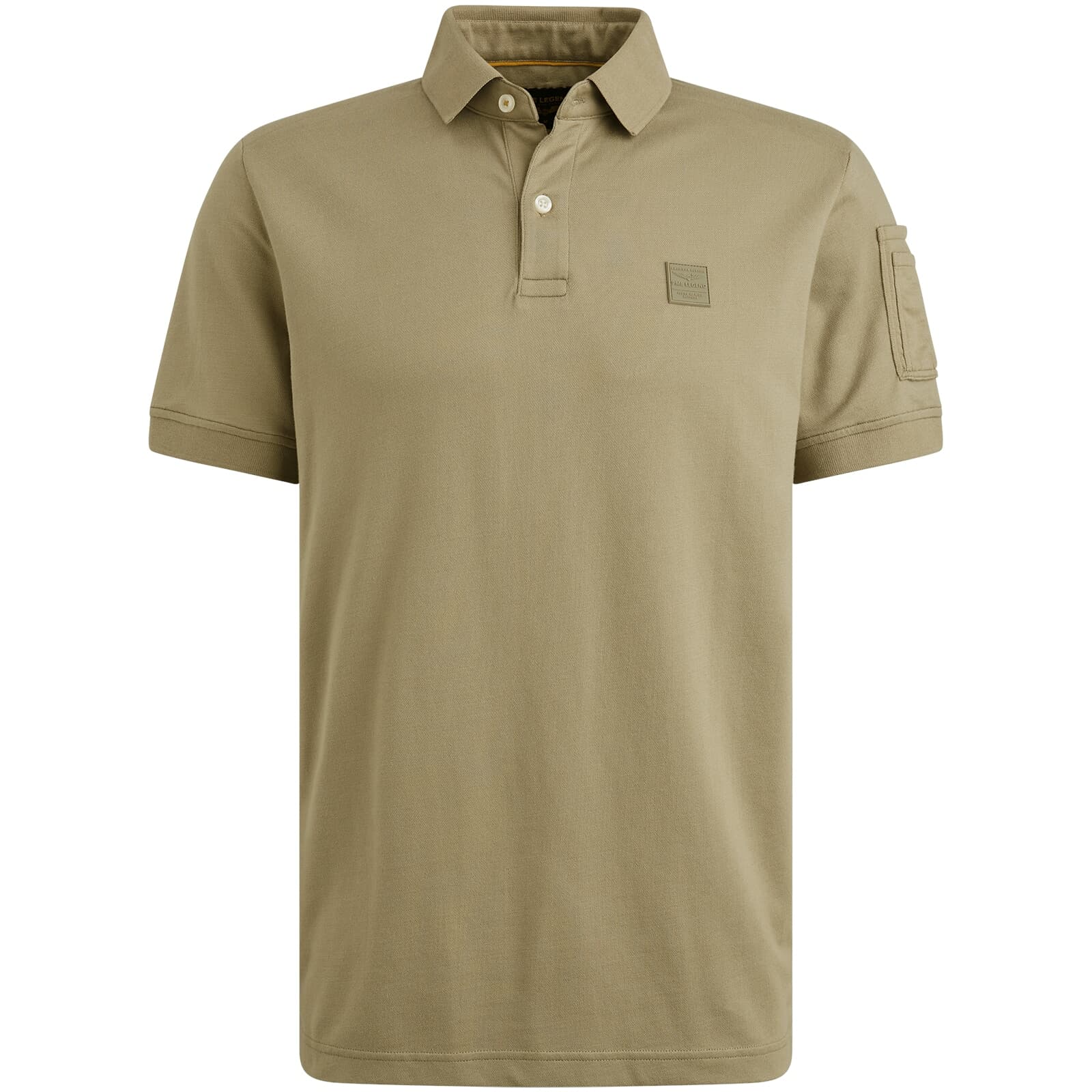 Pme Legend Polo met Flight Pocket Beige Pme Legend Polo met Flight Pocket Beige