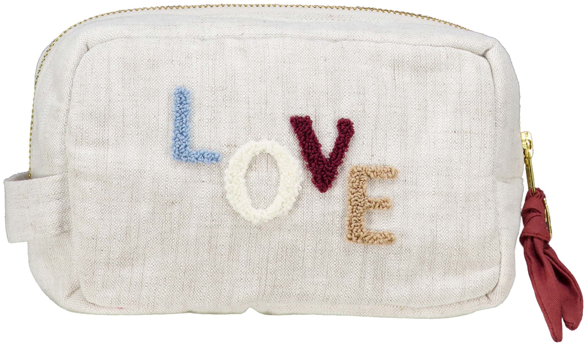 Zusss Toilettas Love 19*12*6 cm Kaki