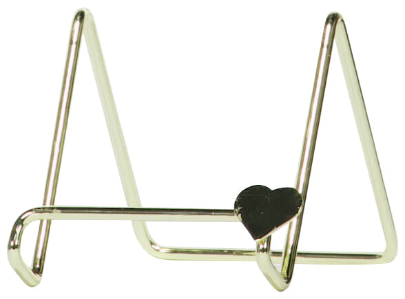 Bomont Collection Gouden standaard hartje Goud