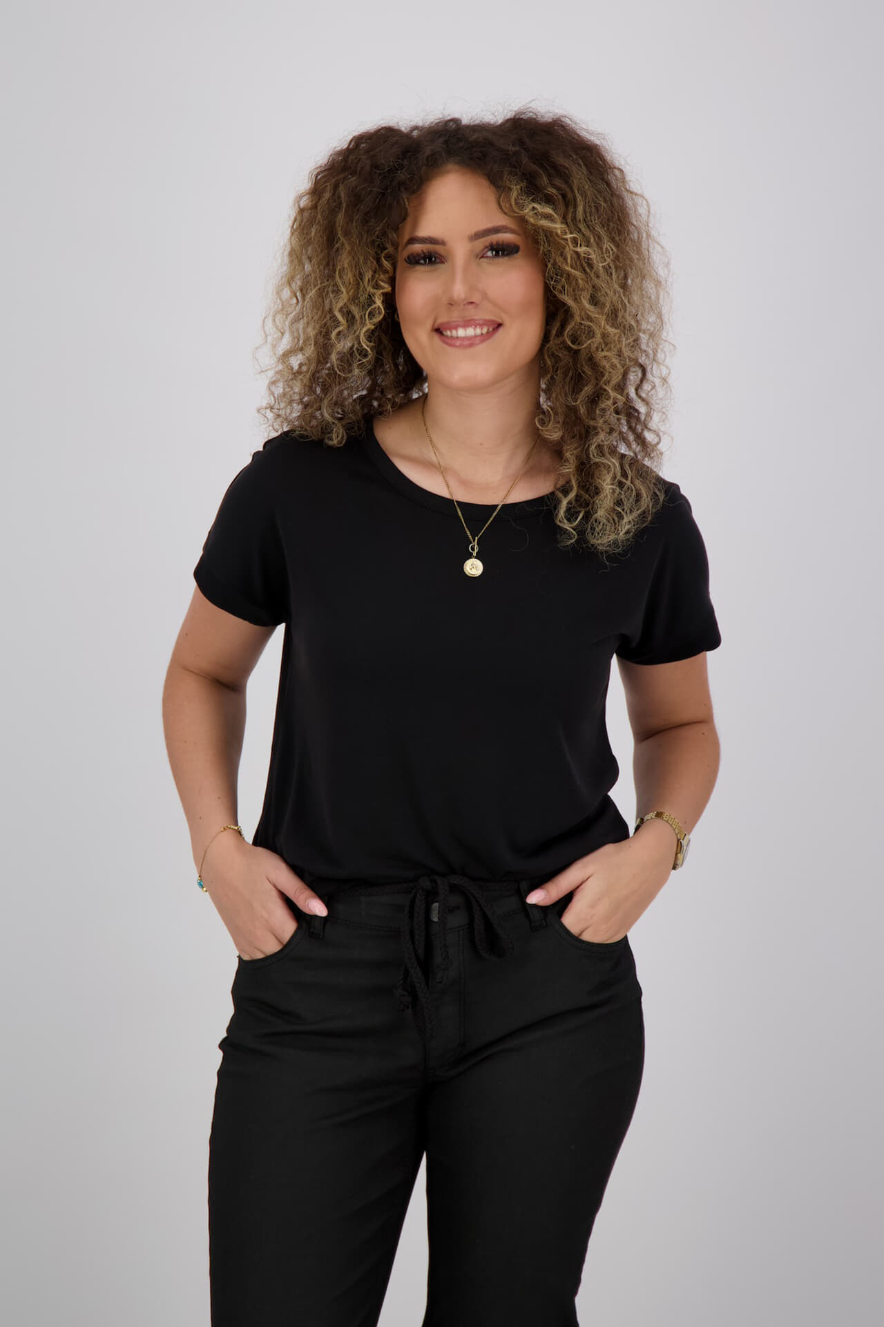 MSCH Copenhagen MSCHFenya Modal Tee Zwart