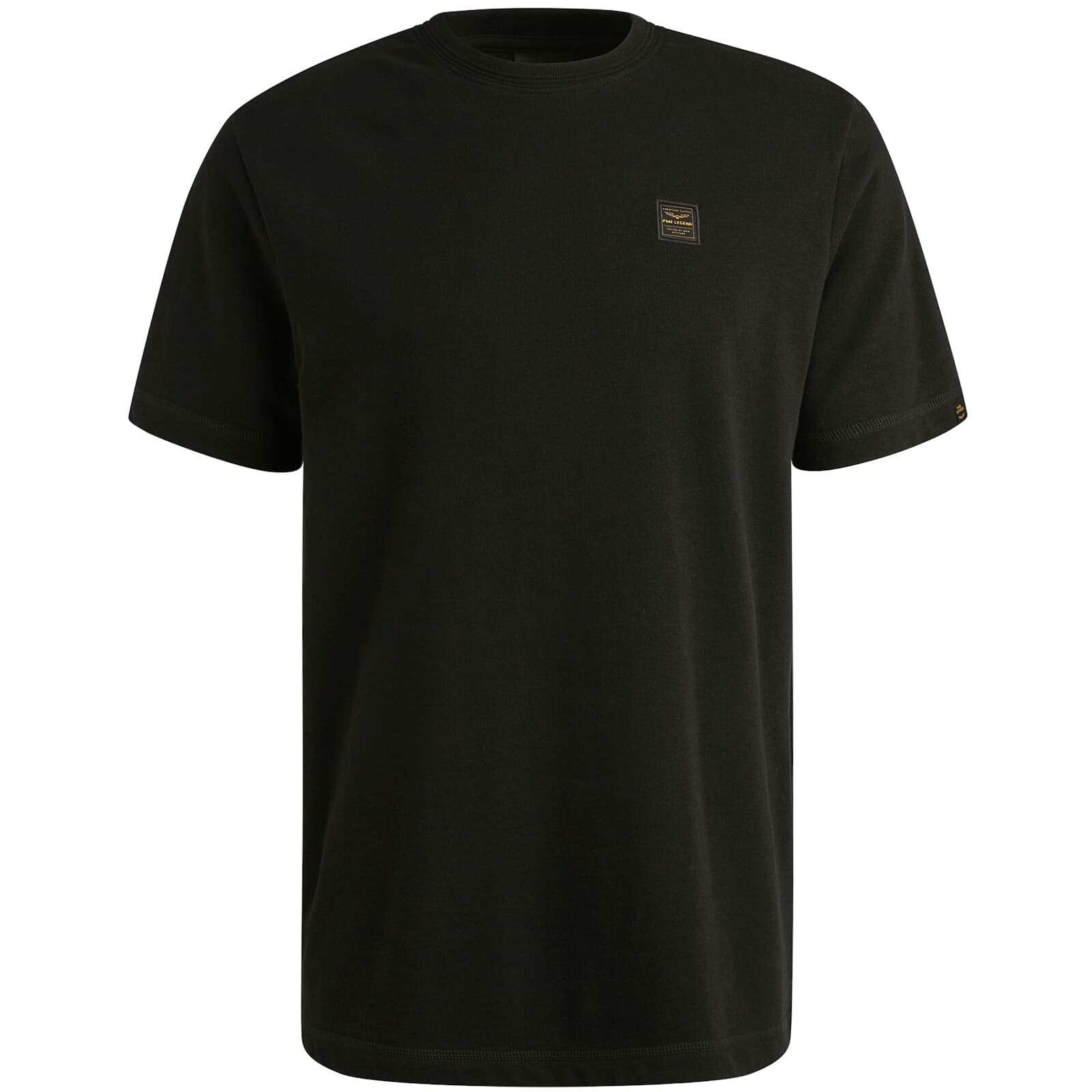 Pme Legend T-shirt Slub Jersey Zwart