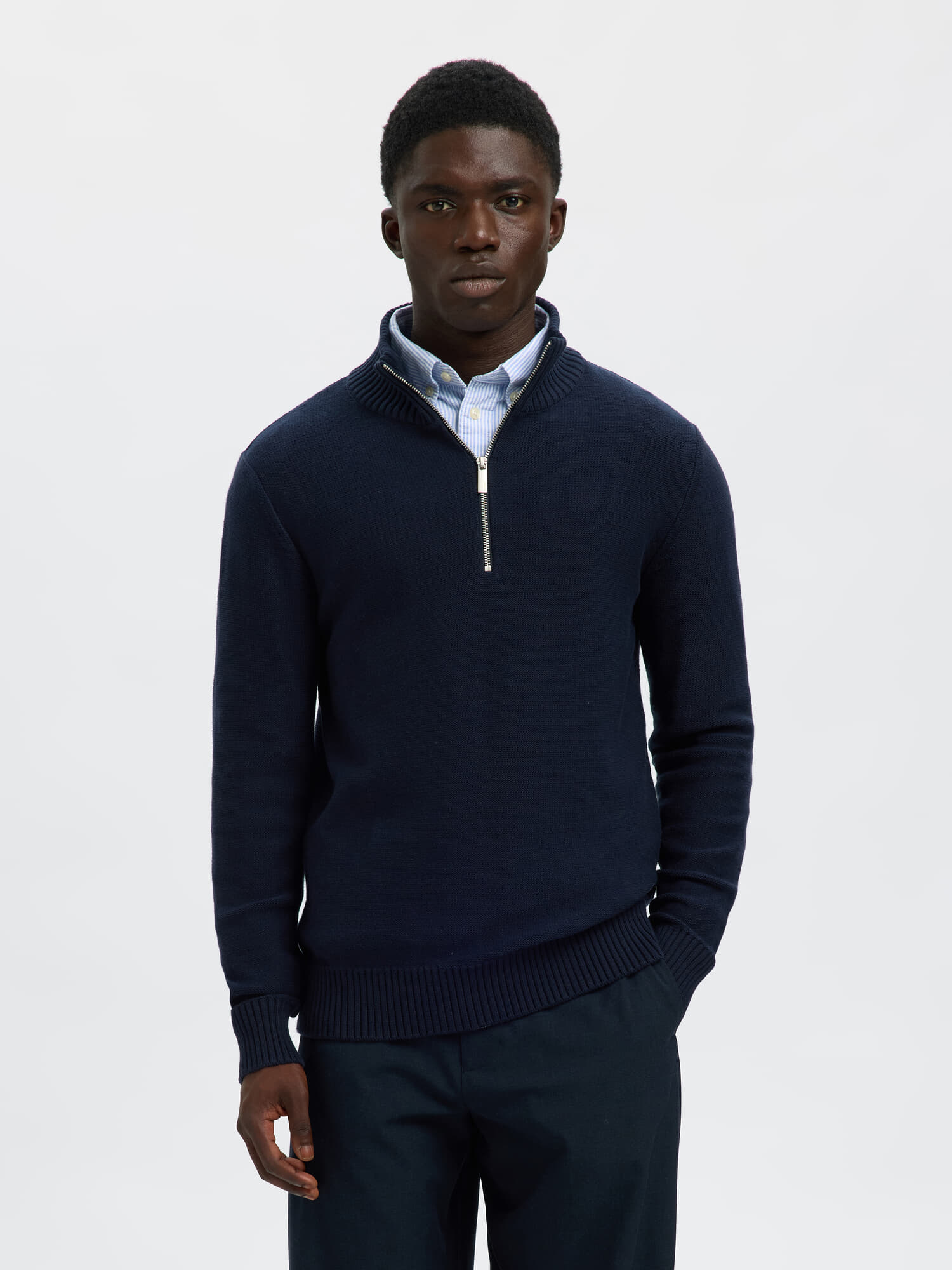 Selected Homme Trui Axel Navy