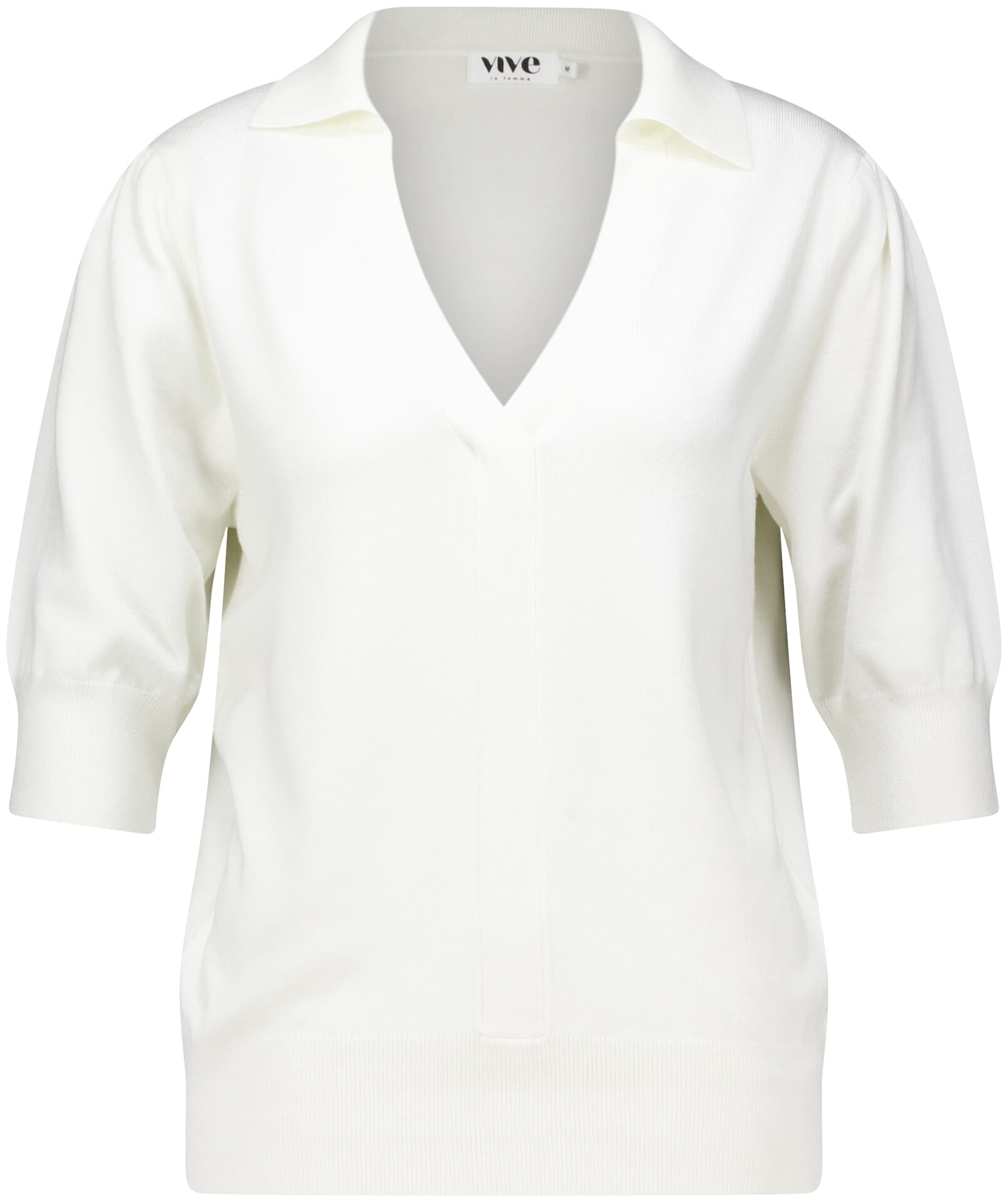 Vive La Femme Polo Amy Off White