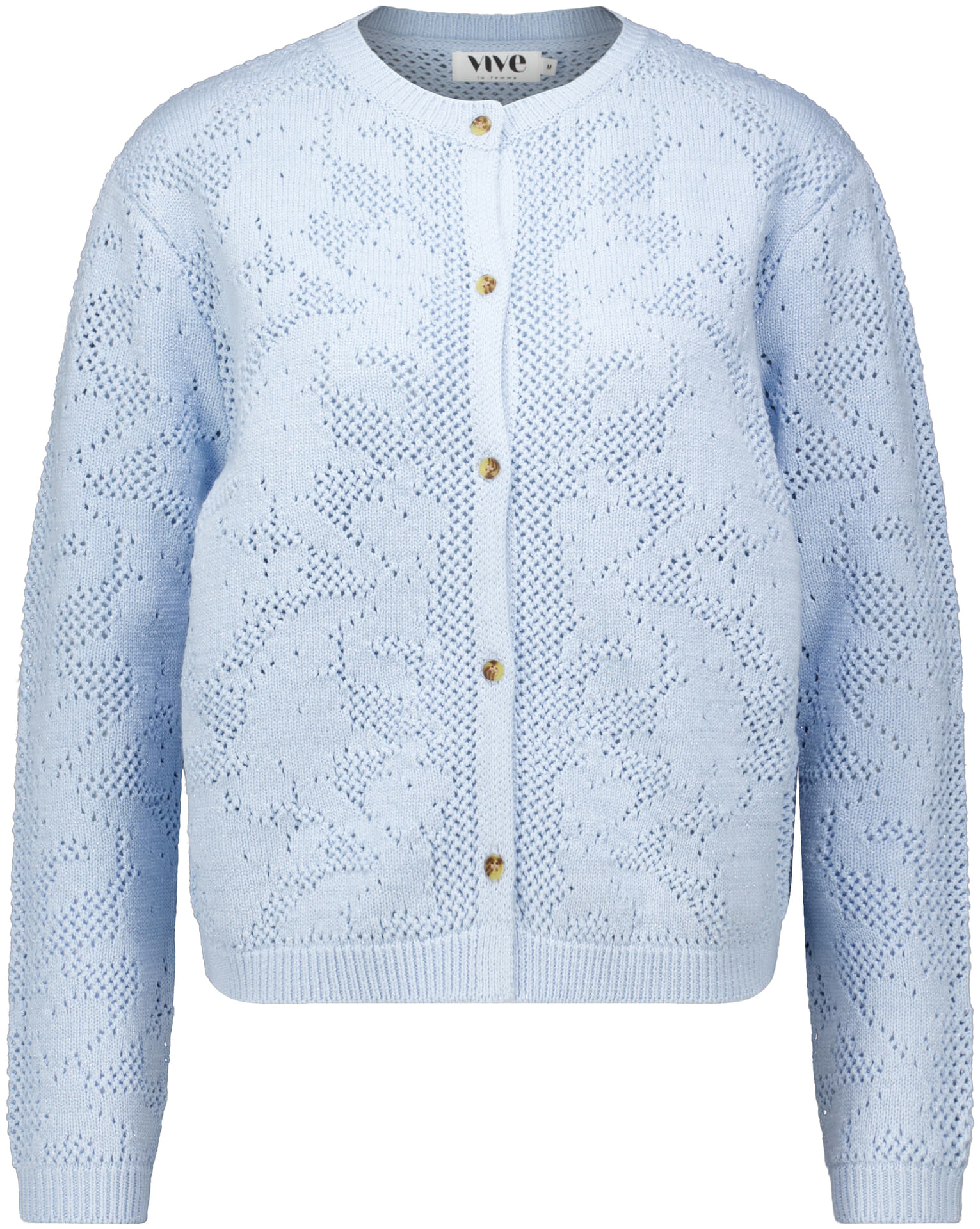 Vive La Femme Vest Amara Blauw