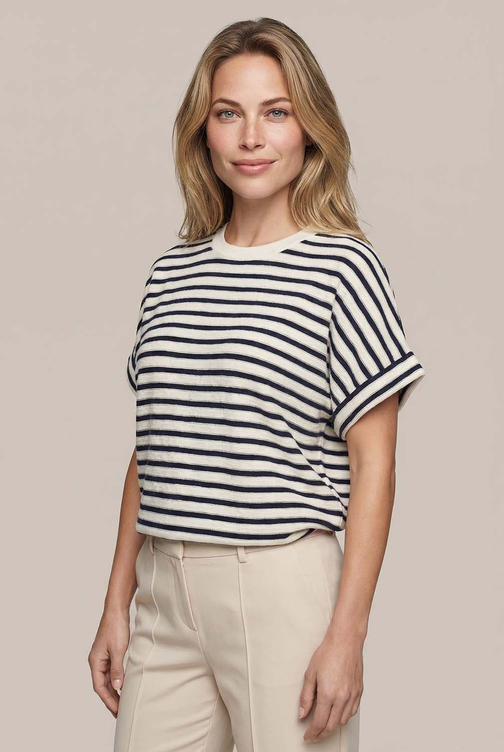 Vive La Femme Sweater Alya Blauw