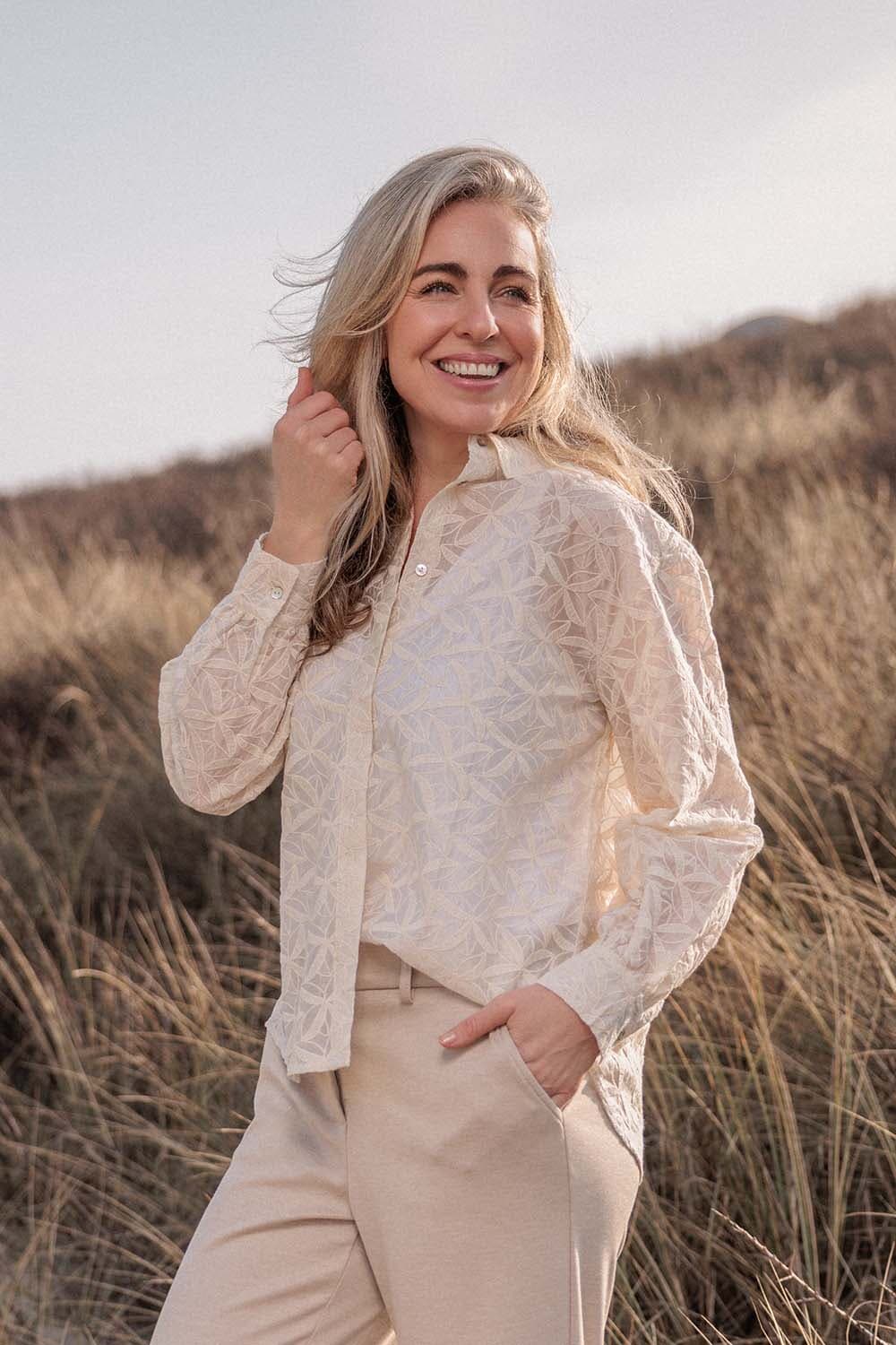 Vive La Femme Blouse Aukje Off White