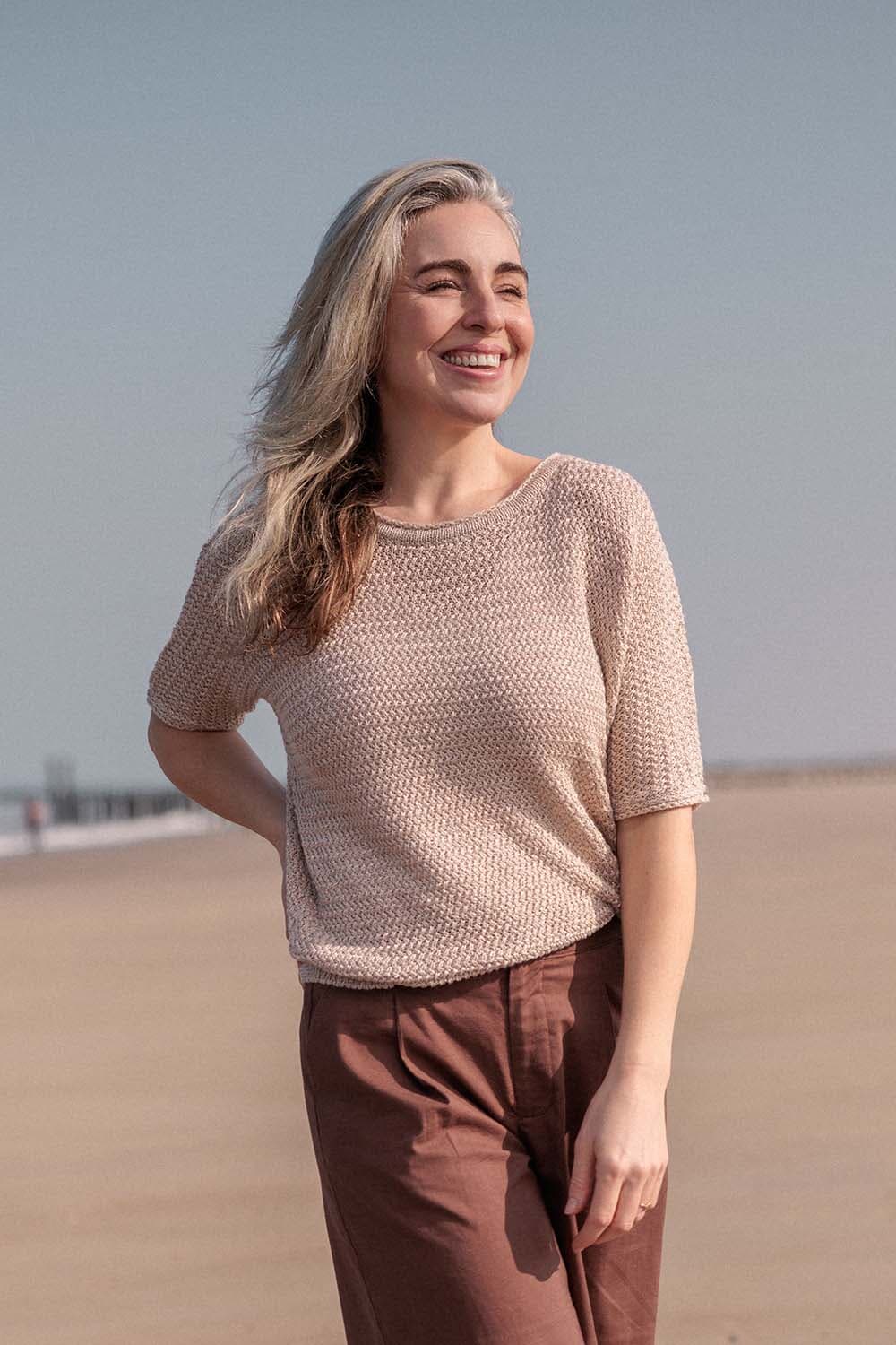 Vive La Femme Trui Annemijn Beige