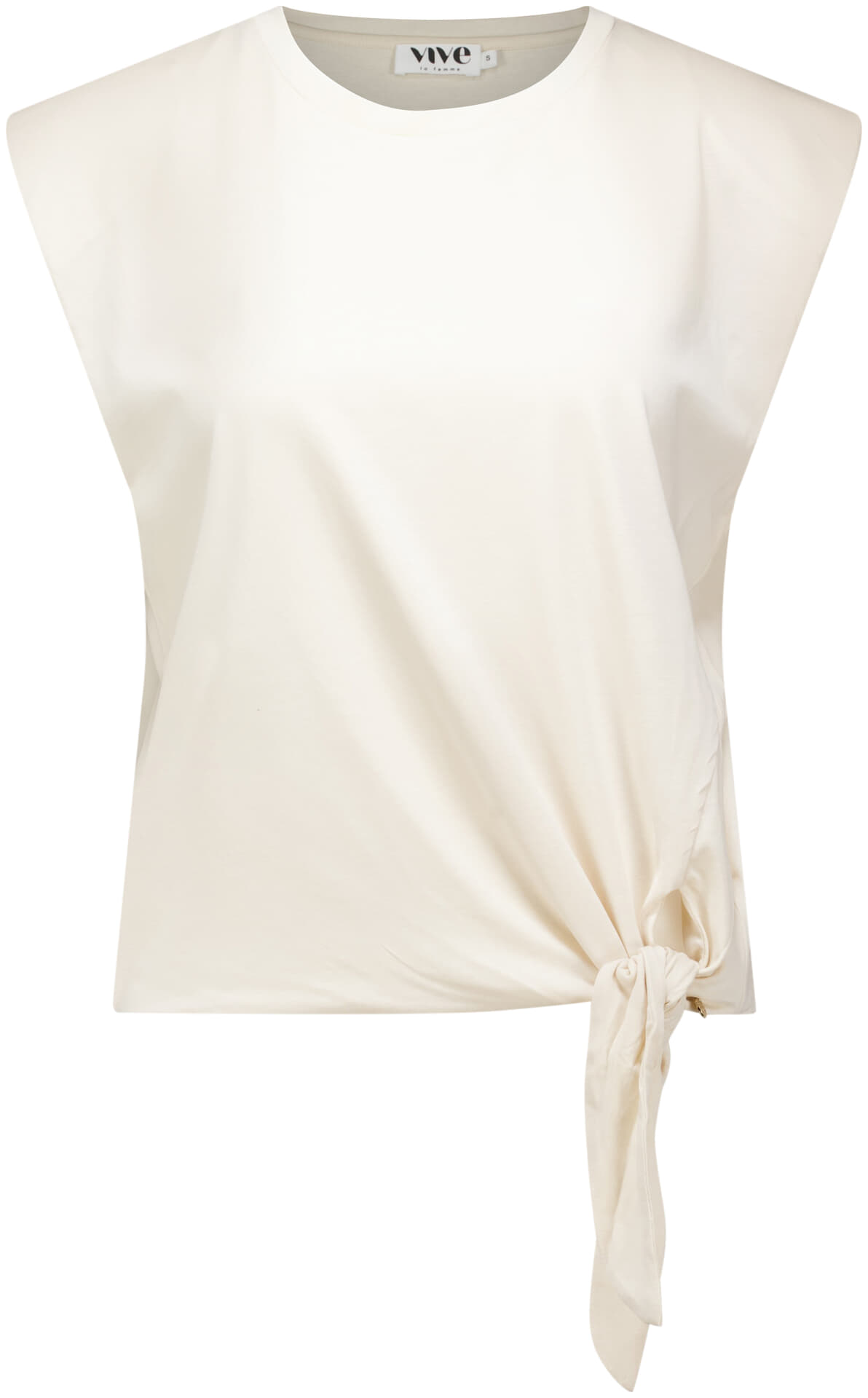 T-shirt Annefleur Beige