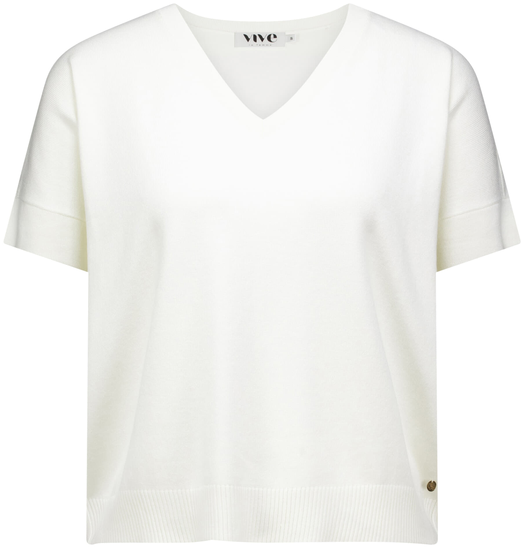 Vive La Femme Trui Anneloes Off White