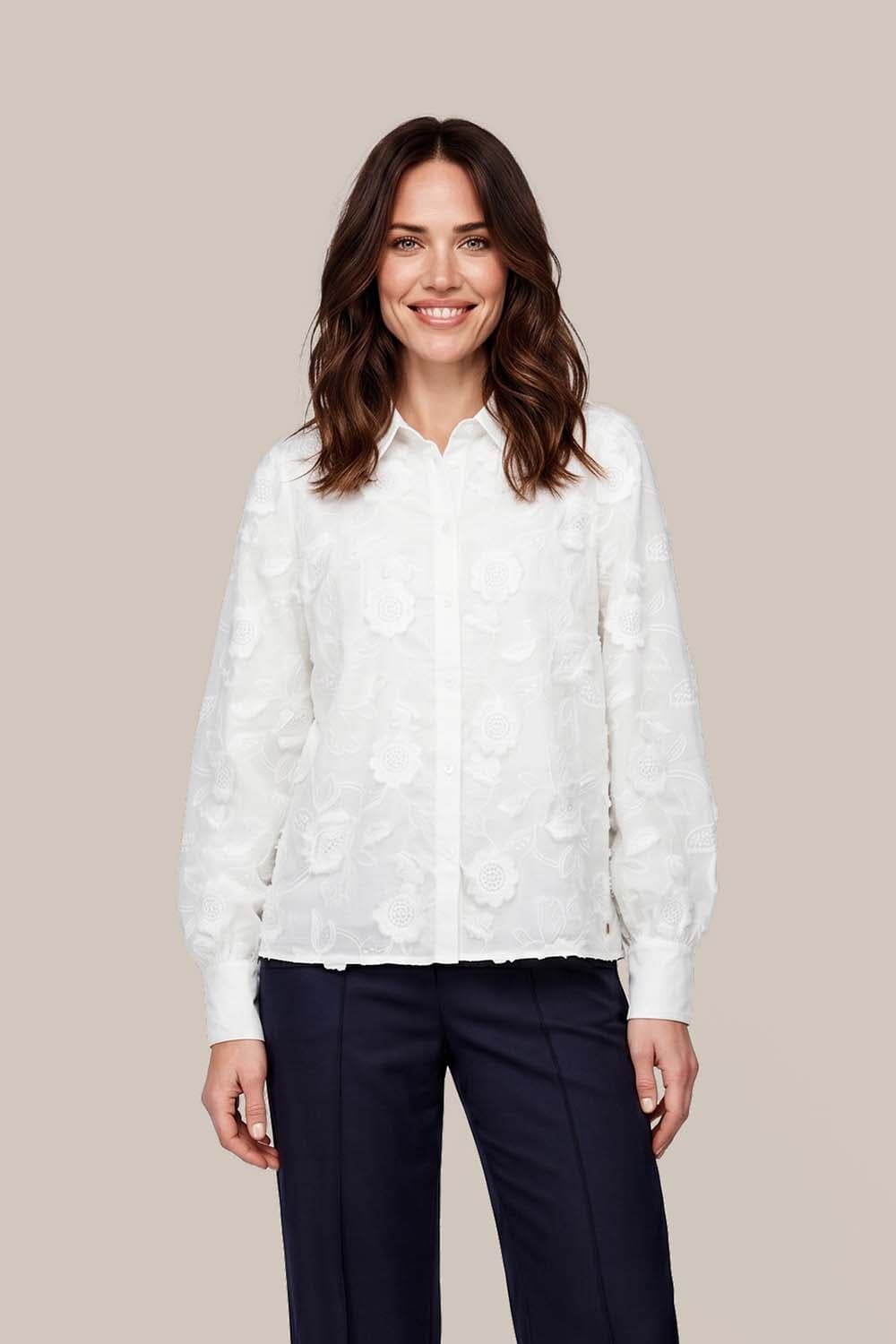Vive La Femme Blouse Allen Wit