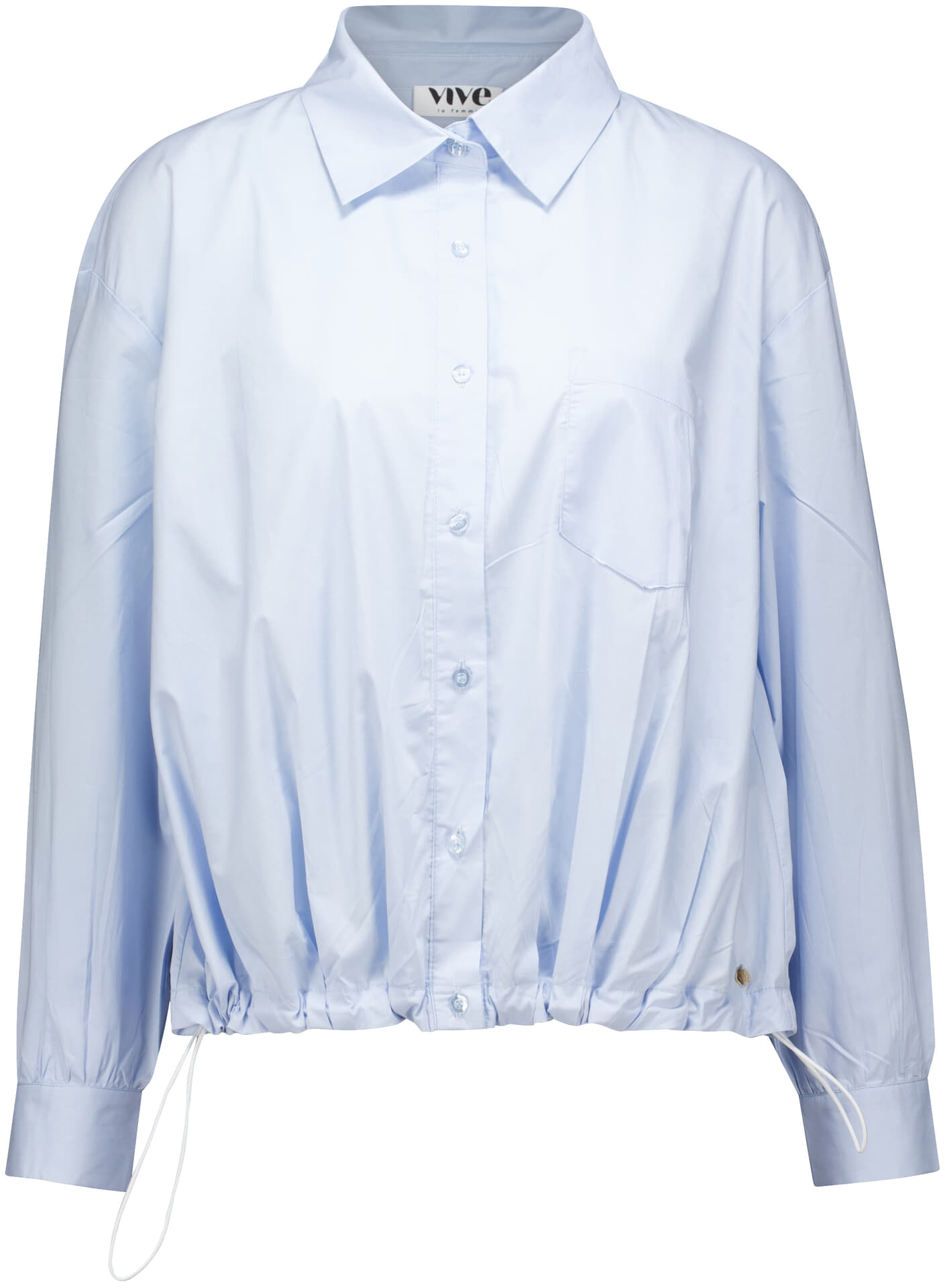 Vive La Femme Blouse Aimy Hemelsblauw