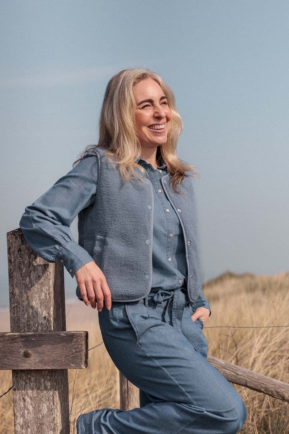 Vive La Femme Gilet Alina Jeans