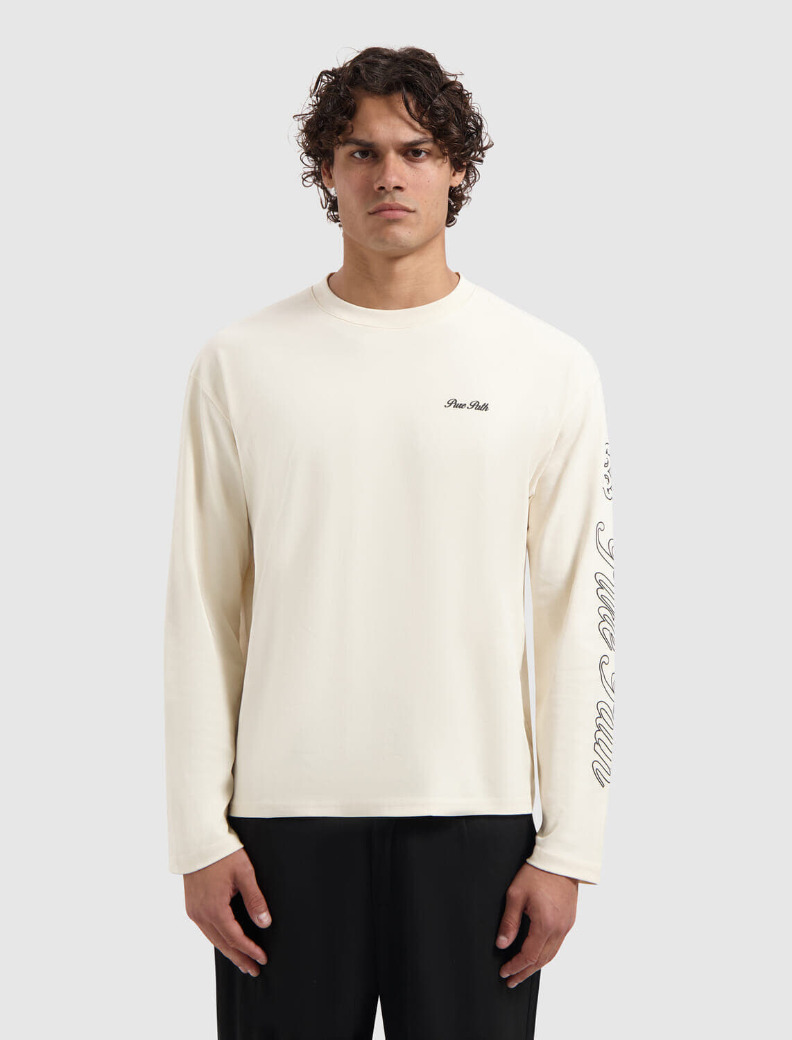 Pure Path Longsleeve Essence Of Life  Beige