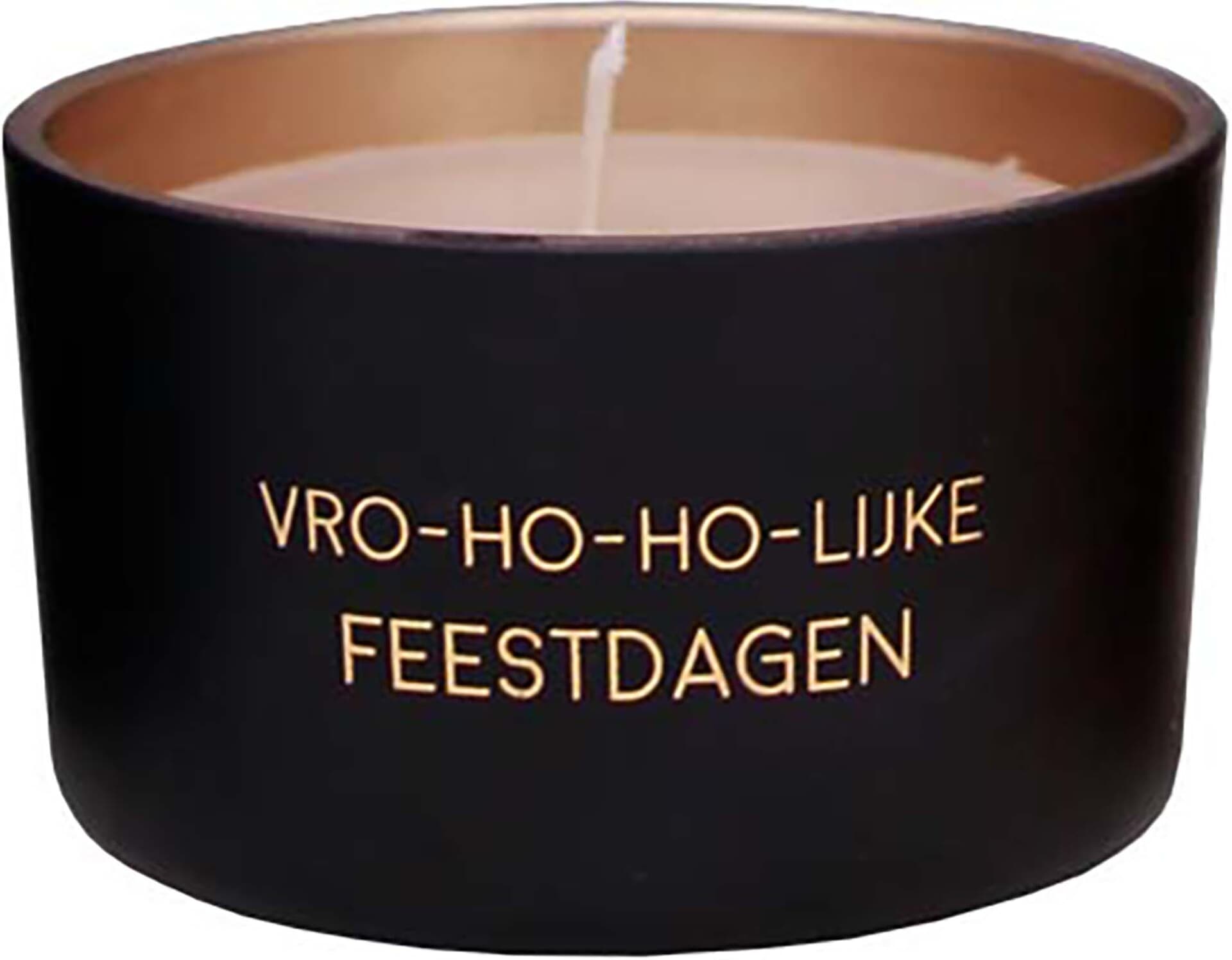 My flame lifestyle Sojakaars - Vro-ho-ho-lijke feestdagen Zwart