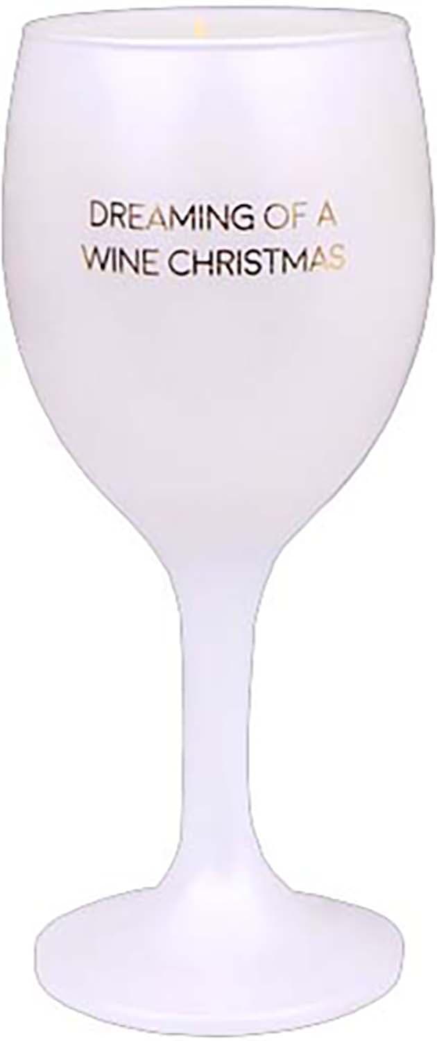 My flame lifestyle Sojakaars - Dreaming of a wine christmas Wit