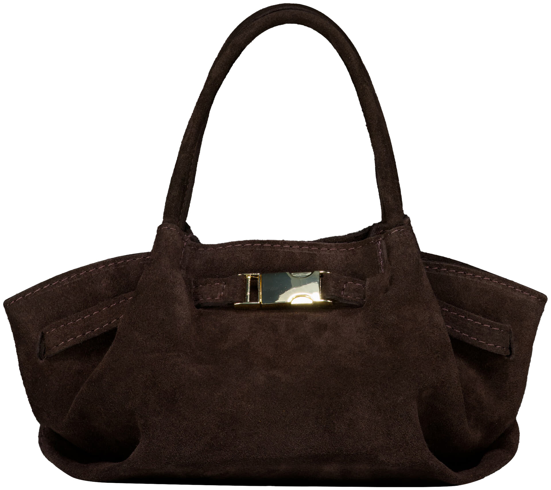 Bomont Tas Leonie Suede Bruin