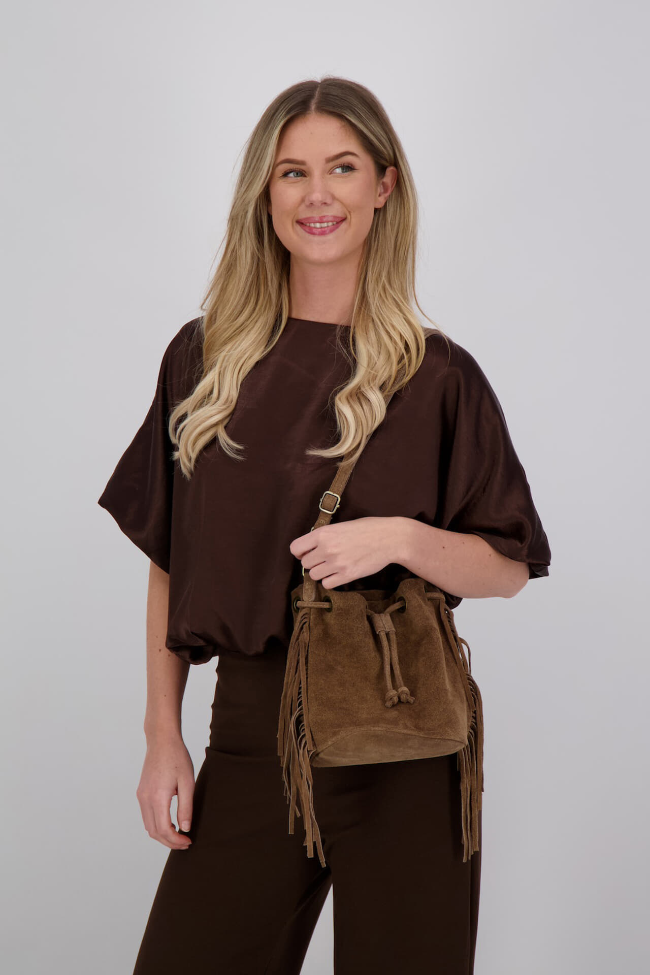 Bomont Tas Hazel Taupe