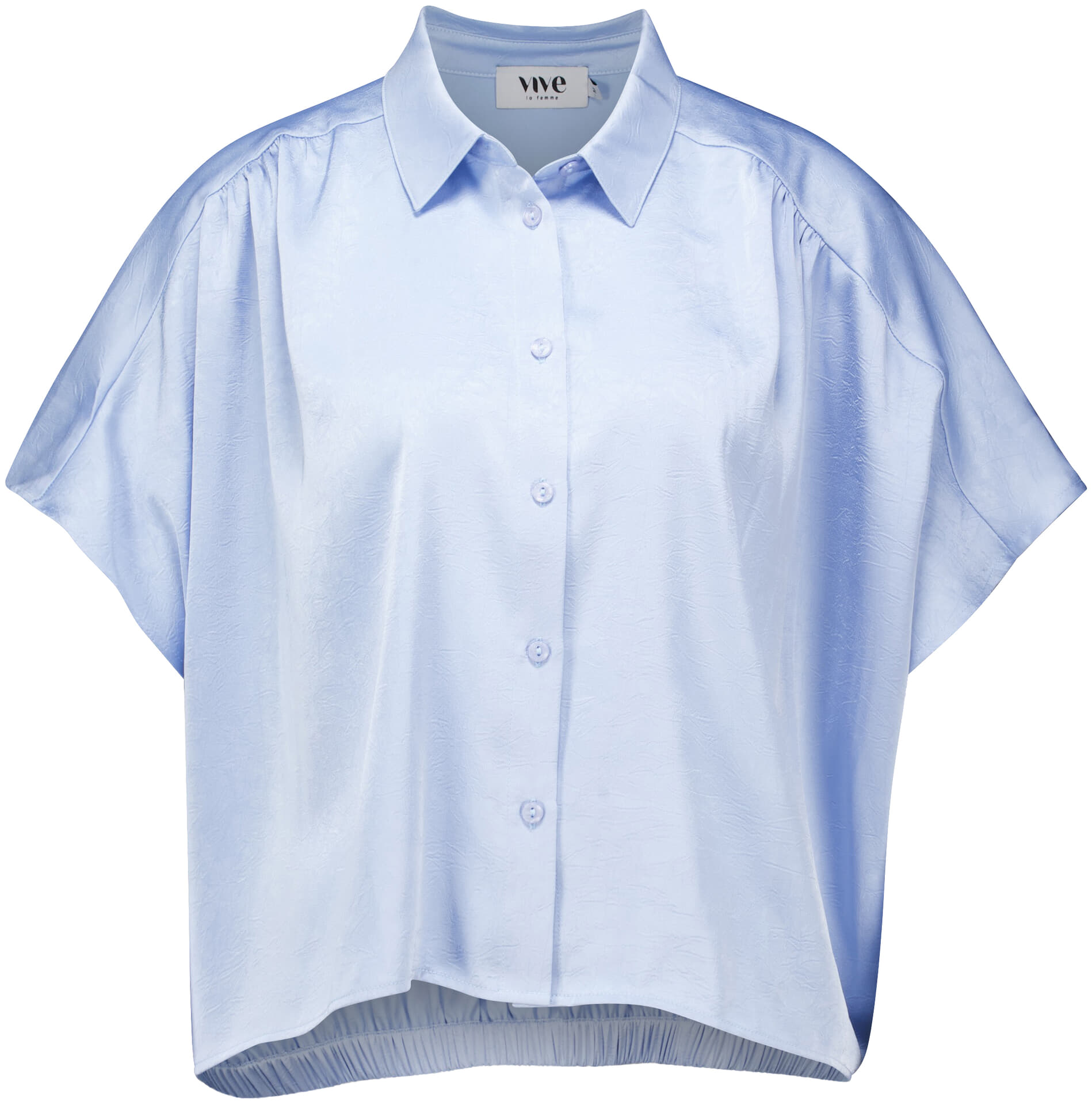 Vive La Femme Blouse Bregje Blauw