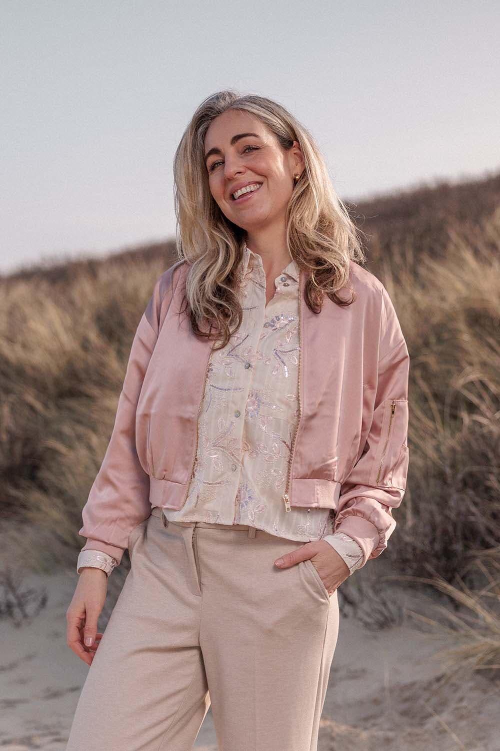 Vive La Femme Bomberjack Bauke Roze