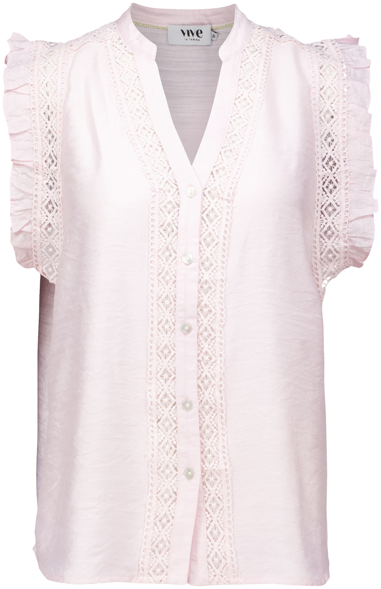 Vive La Femme Top Bibi Roze