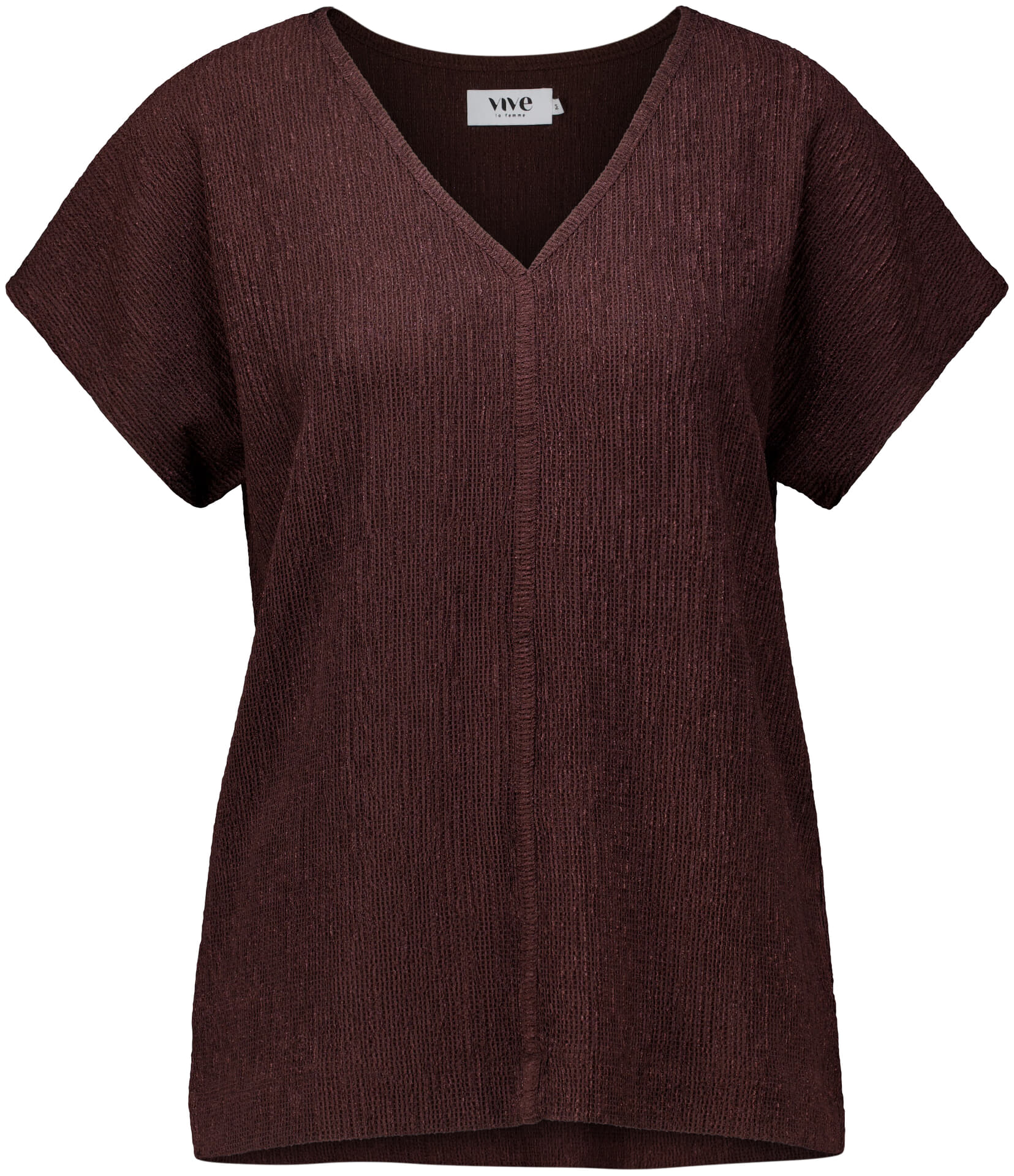 Vive La Femme Top Babs Bruin