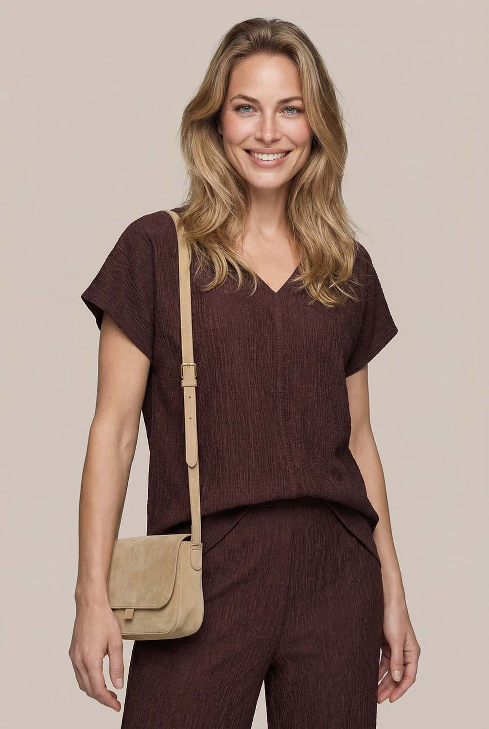 Vive La Femme Top Babs Bruin