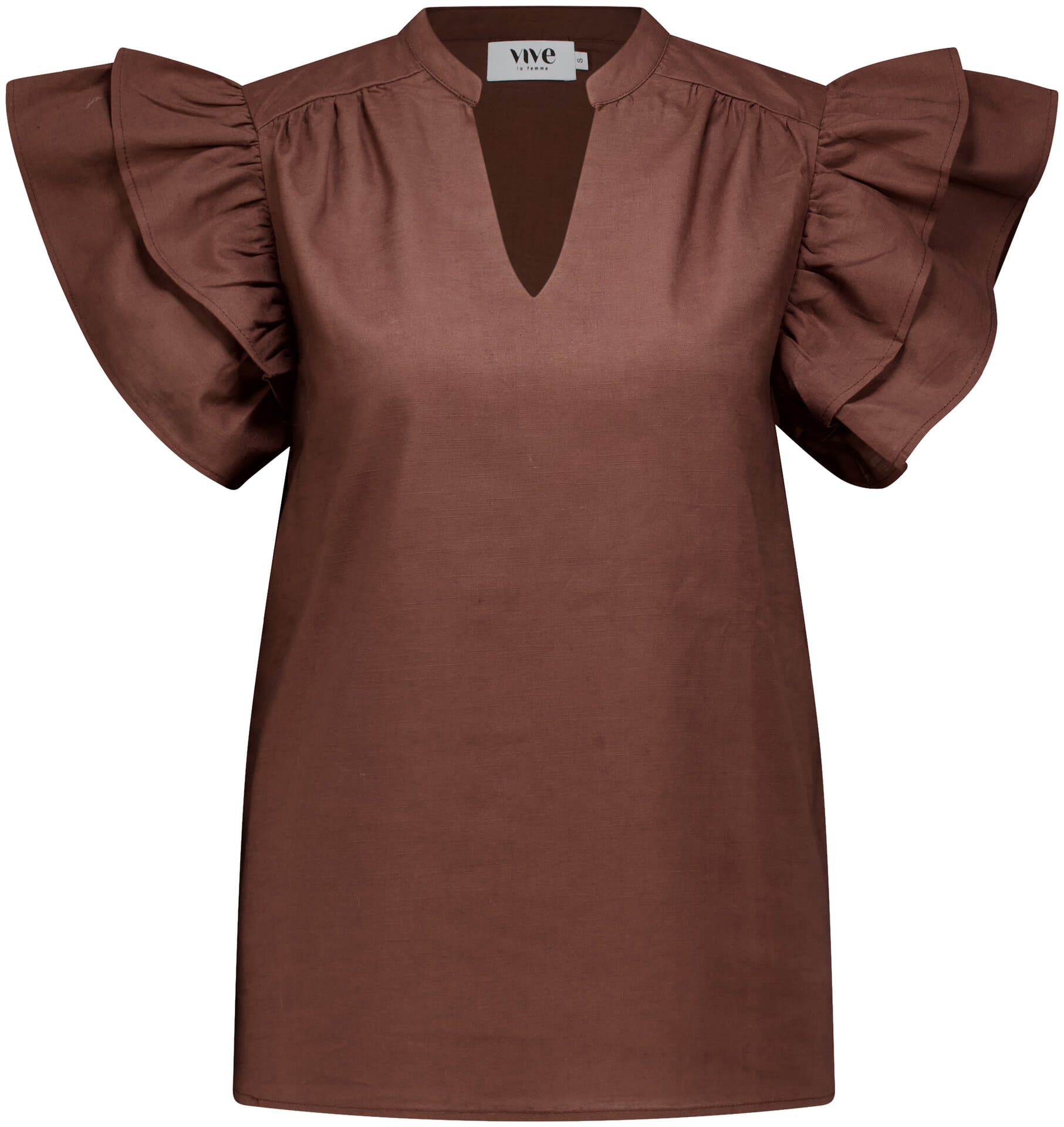 Vive La Femme Top Bijou Bruin