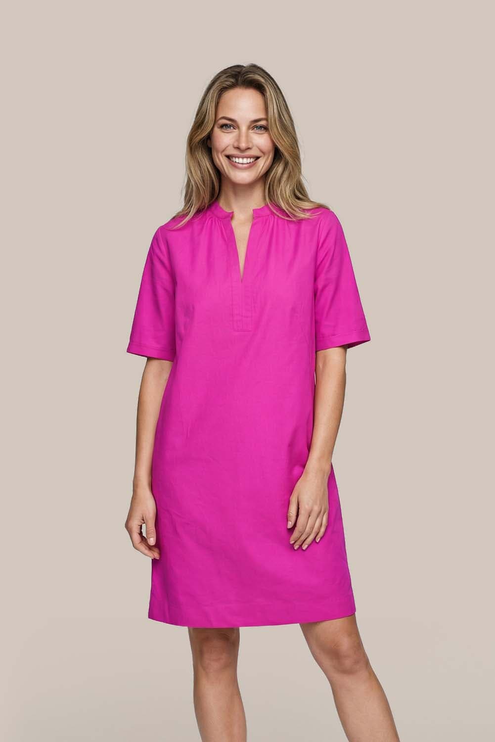 Vive La Femme Jurk Bridget Fuchsia