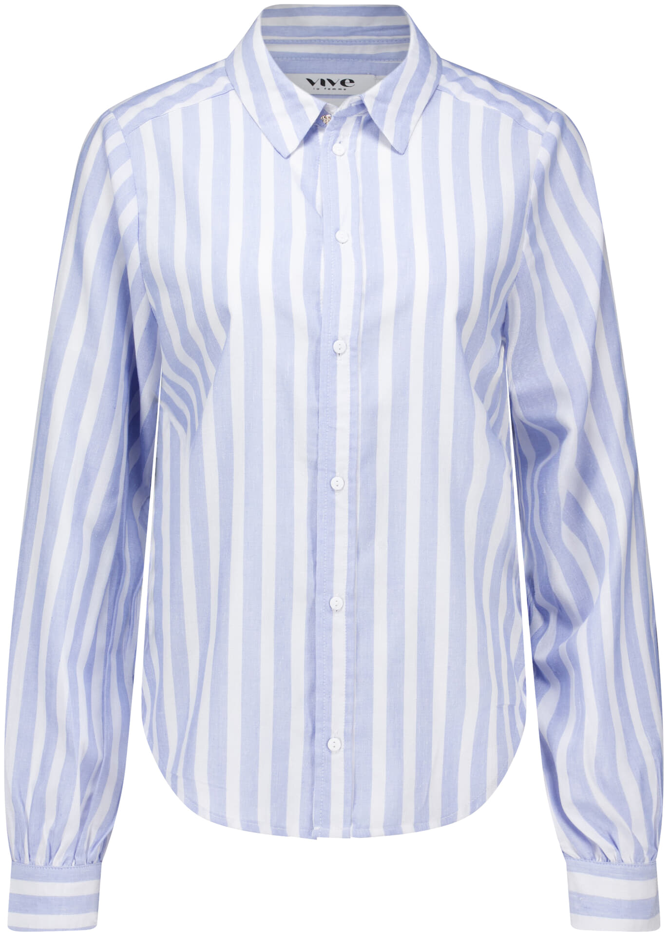 Vive La Femme Blouse Bodine Blauw