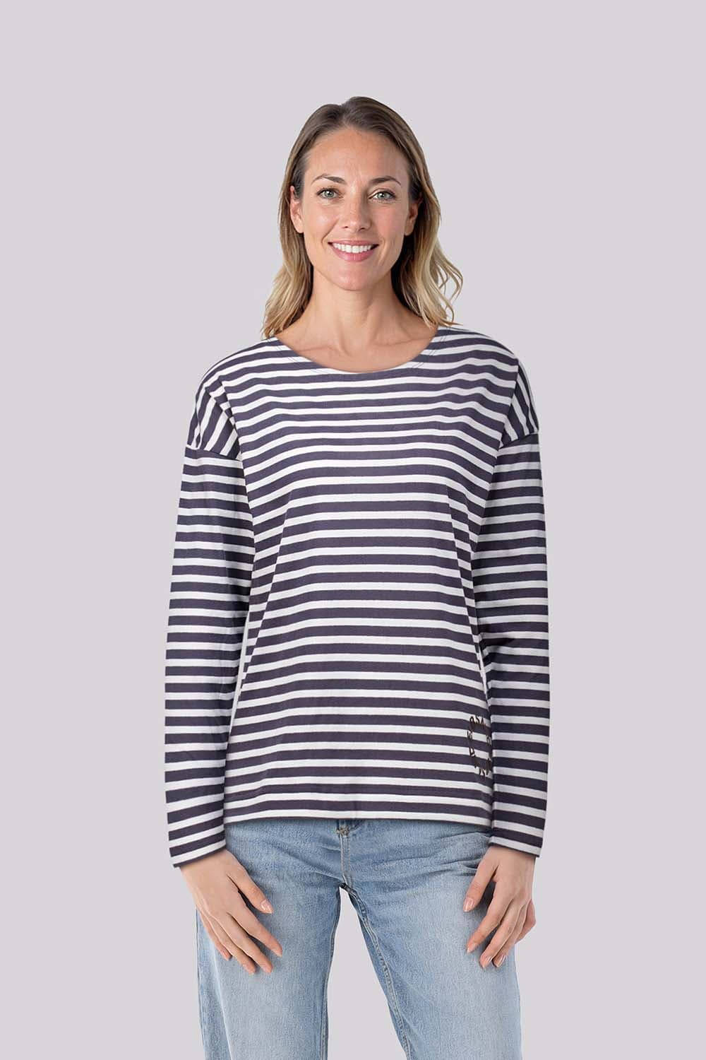 Elbsand T-shirt Tooske Grijs Elbsand T-shirt Tooske Grijs
