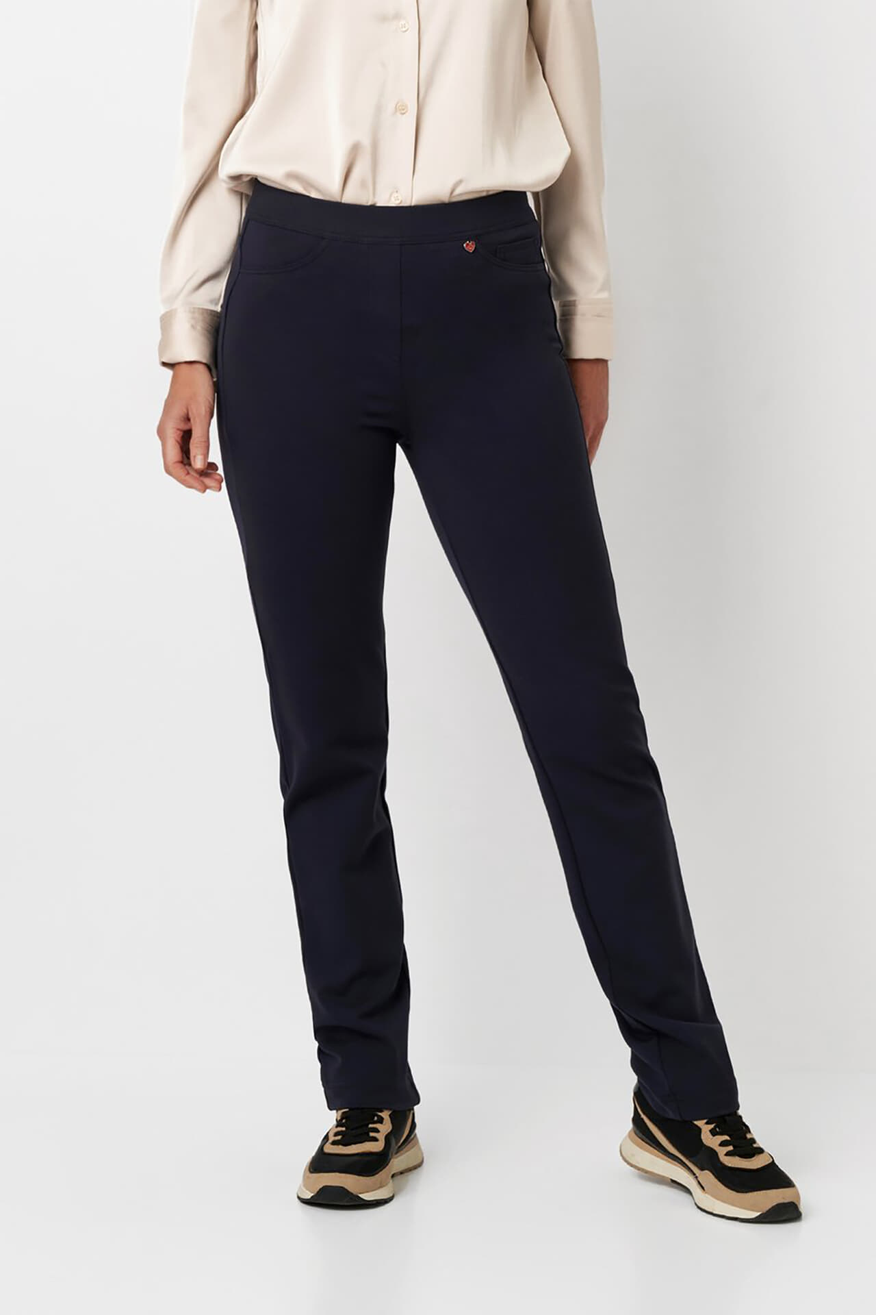 Toni Relaxed Broek Alice Blauw