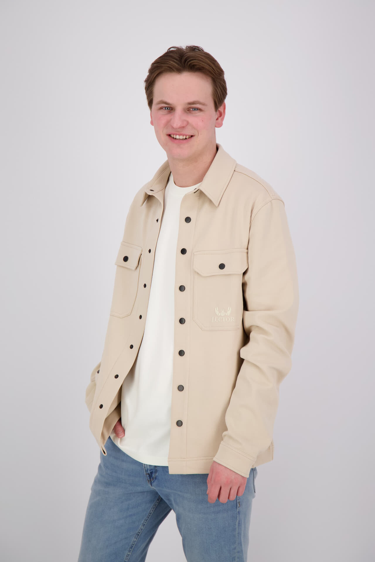 Luctor Overshirt Leroy  Beige