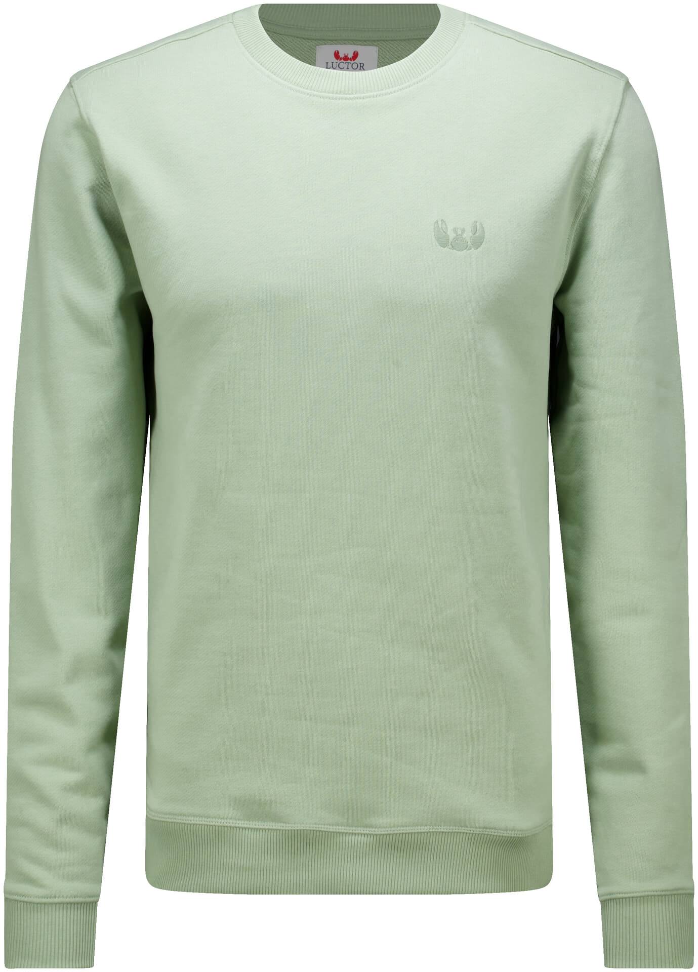 Luctor Sweater Liam Basic Groen
