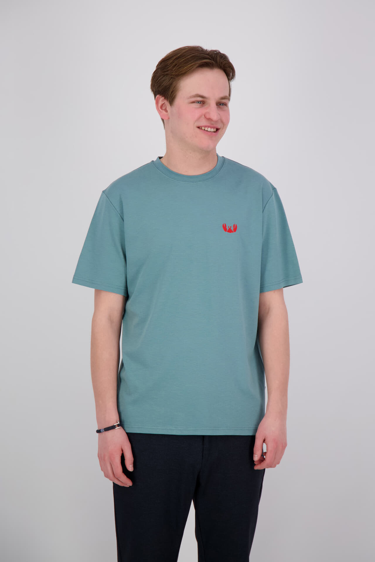 Luctor T-shirt Luc Basic Blauw