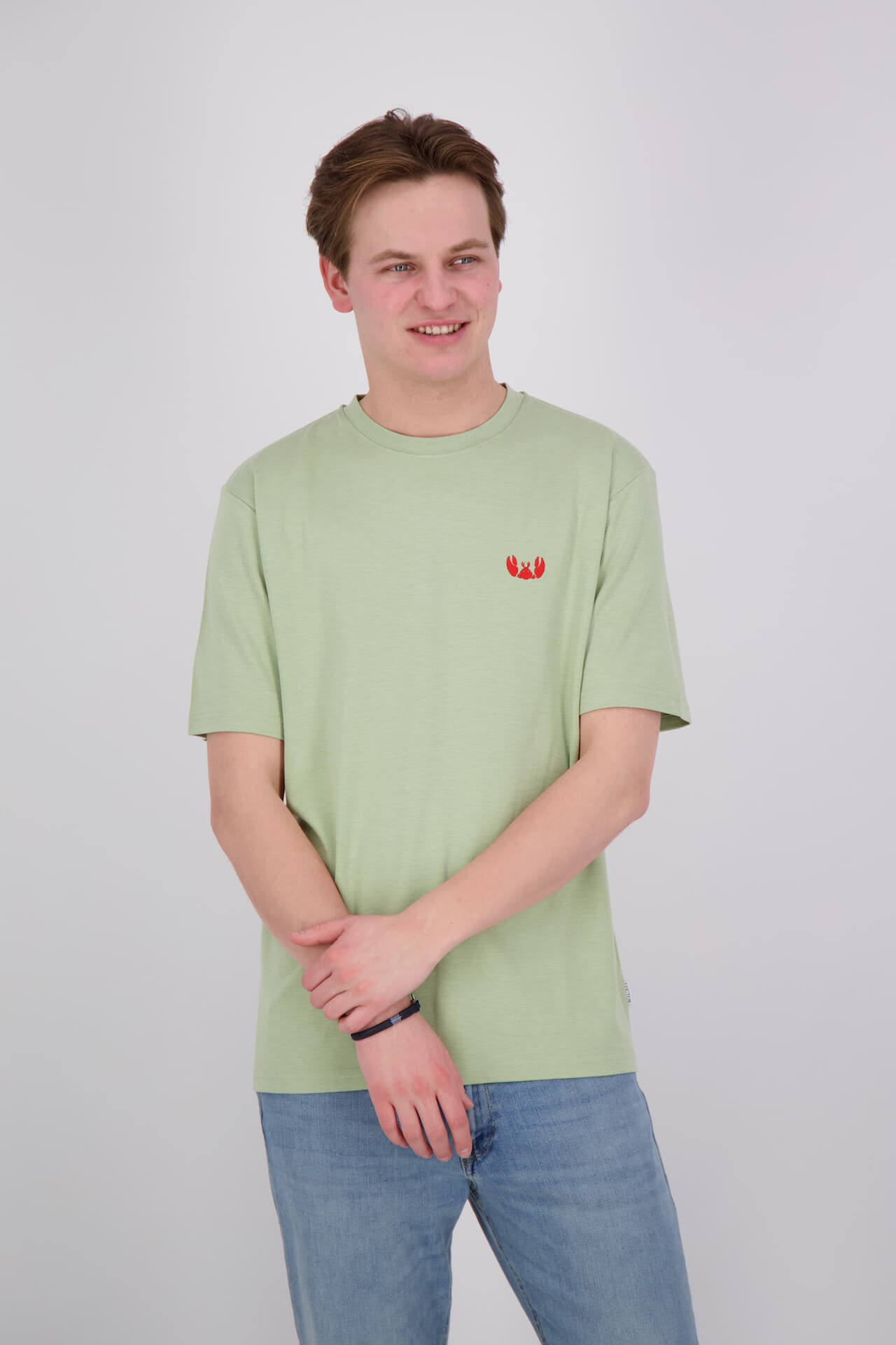 Luctor T-shirt Luc Basic Groen