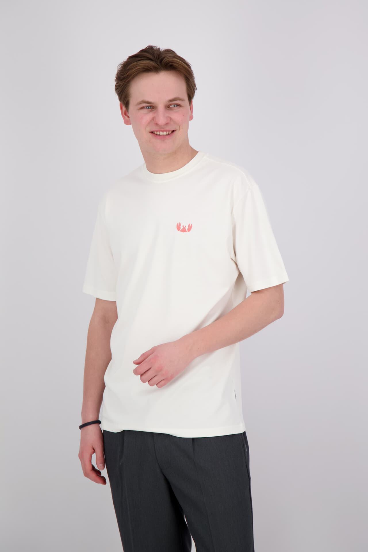 Luctor T-shirt Louis Mediteranee Wit