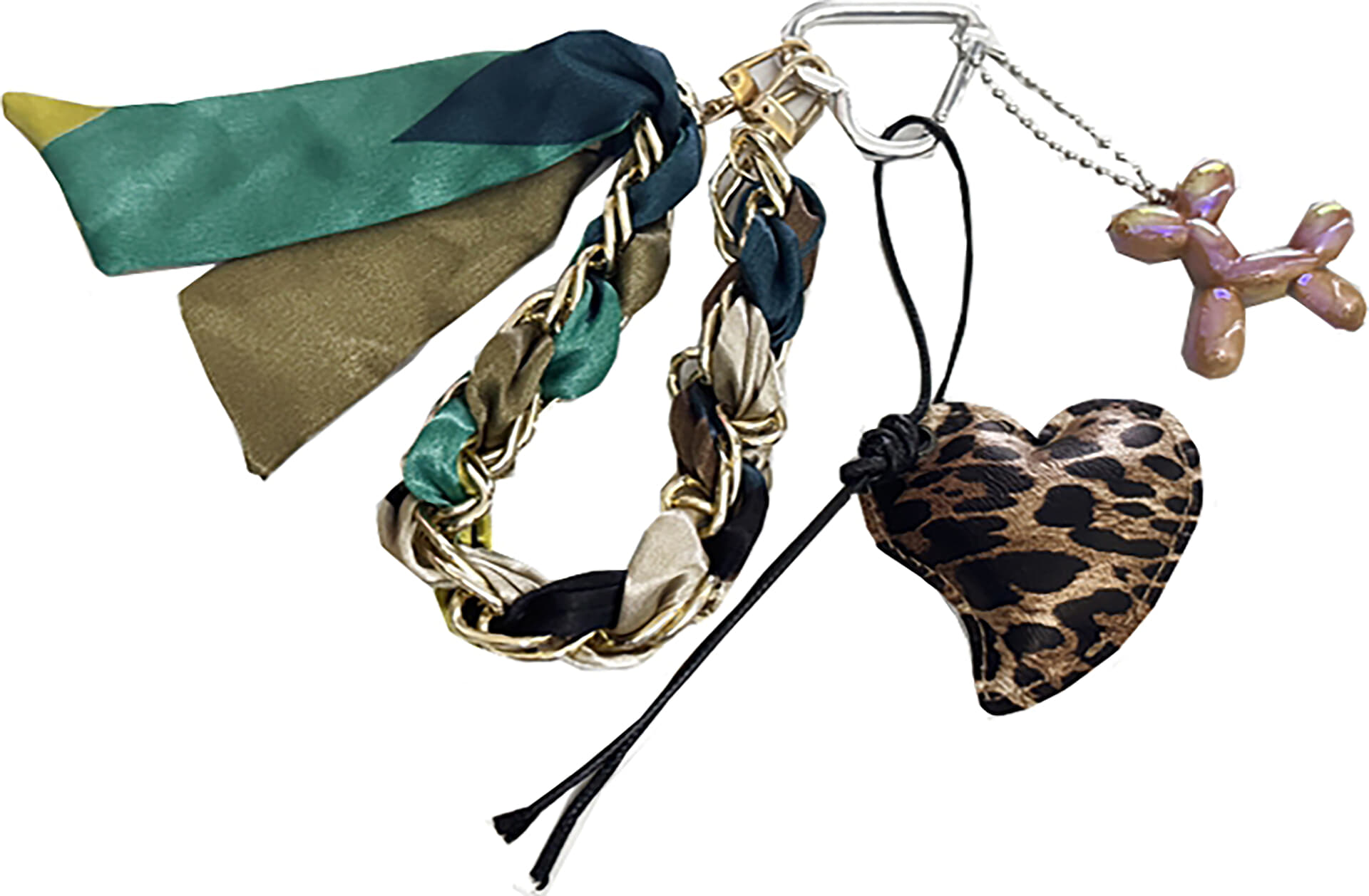 I'm Dutch Panter Sparky sleutelhanger / bag charms Bruin