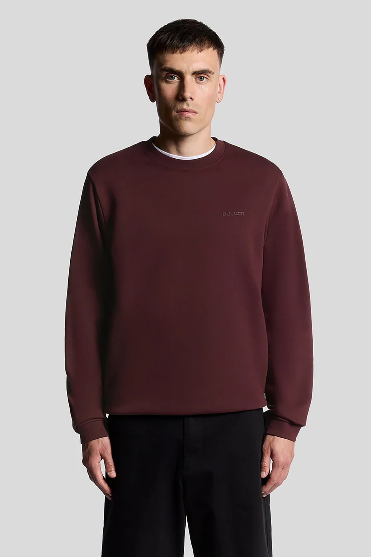 Lyle & Scott sweater Bordeaux Rood Lyle & Scott sweater Bordeaux Rood