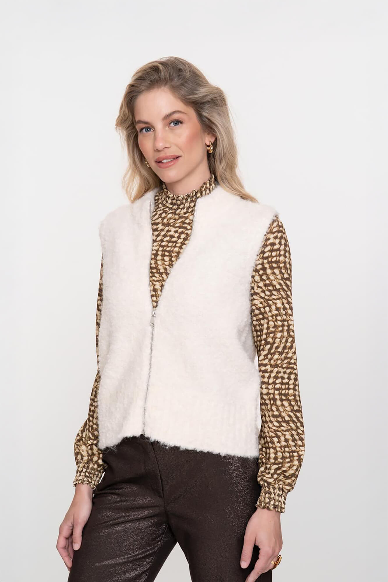 Geisha Gilet Off White