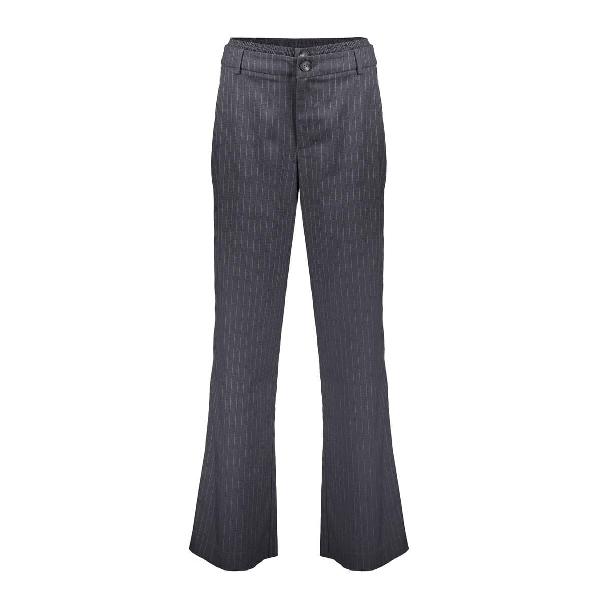 Geisha Pantalon Pinstripe Tape Grijs