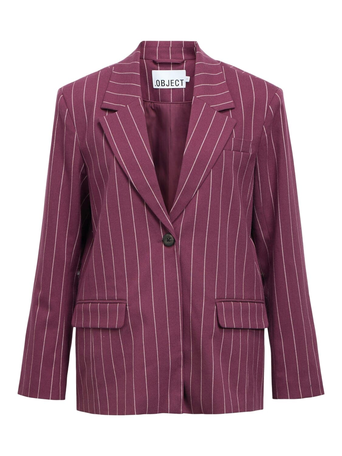 Object Blazer Lisa Bordeaux Rood