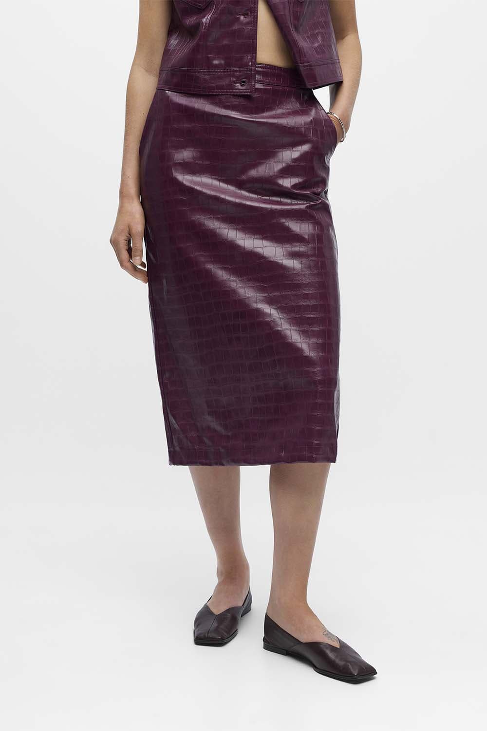 Object Rok Salva Bordeaux Rood Object Rok Salva Bordeaux Rood