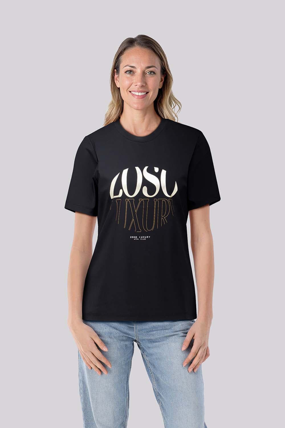 Zoso T-shirt Selma Zwart